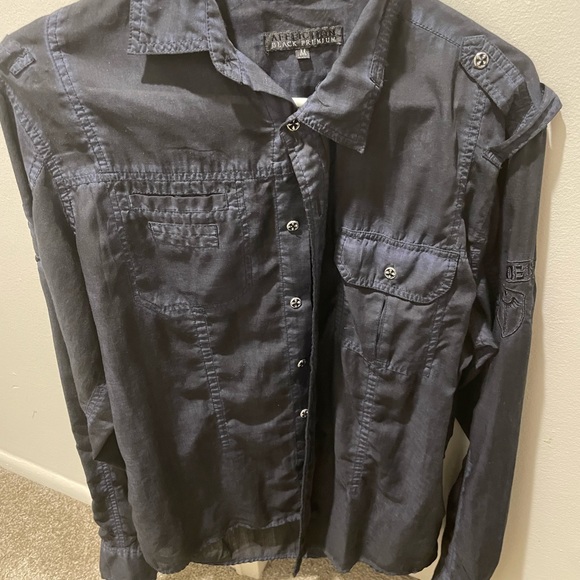 Affliction button down shirt - Picture 2 of 16